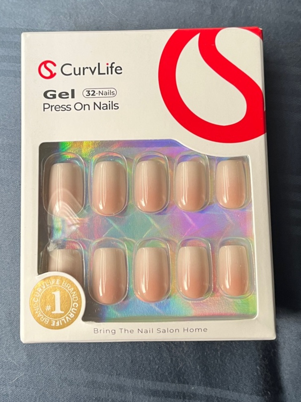 Nude Gel Press-On Nails - 32pcs